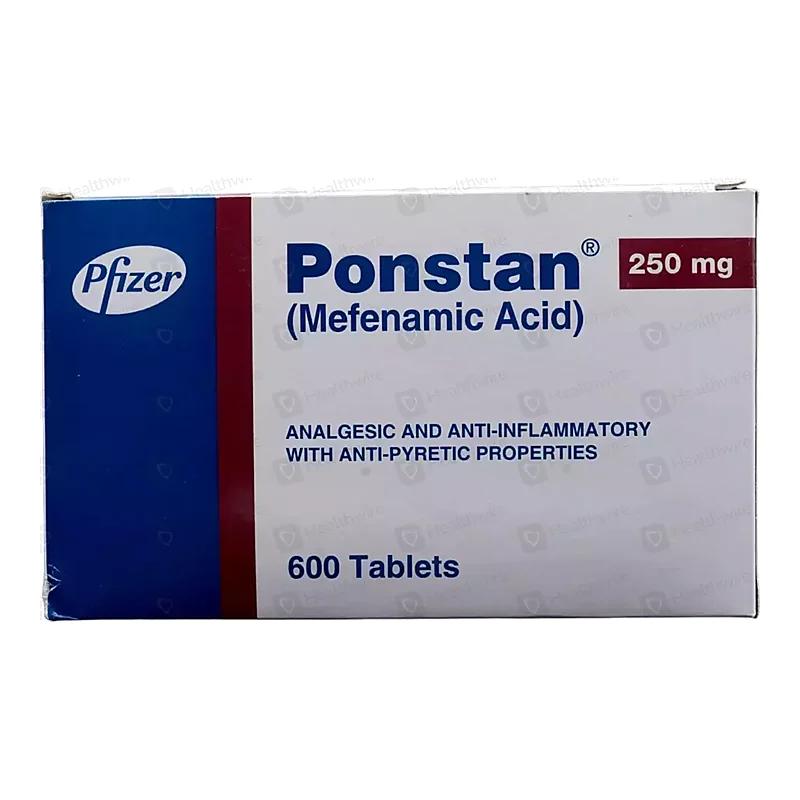 Ponstan (250Mg) 600 Tablets