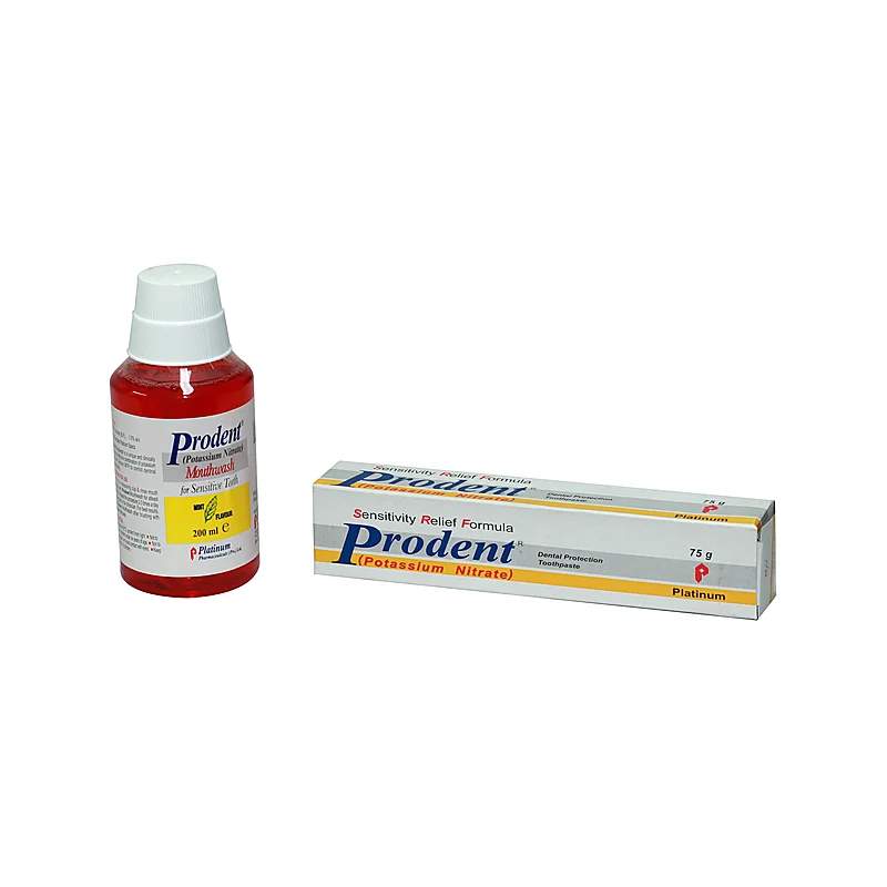 Prodent (5%) 100G Toothpaste — authentic medicine packaging
