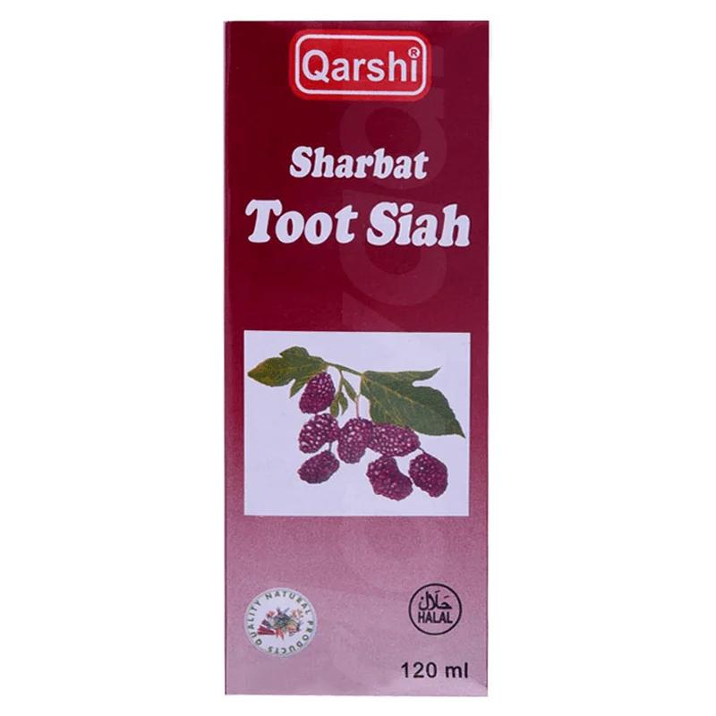 Qarshi Toot Siah Syrup 120Ml