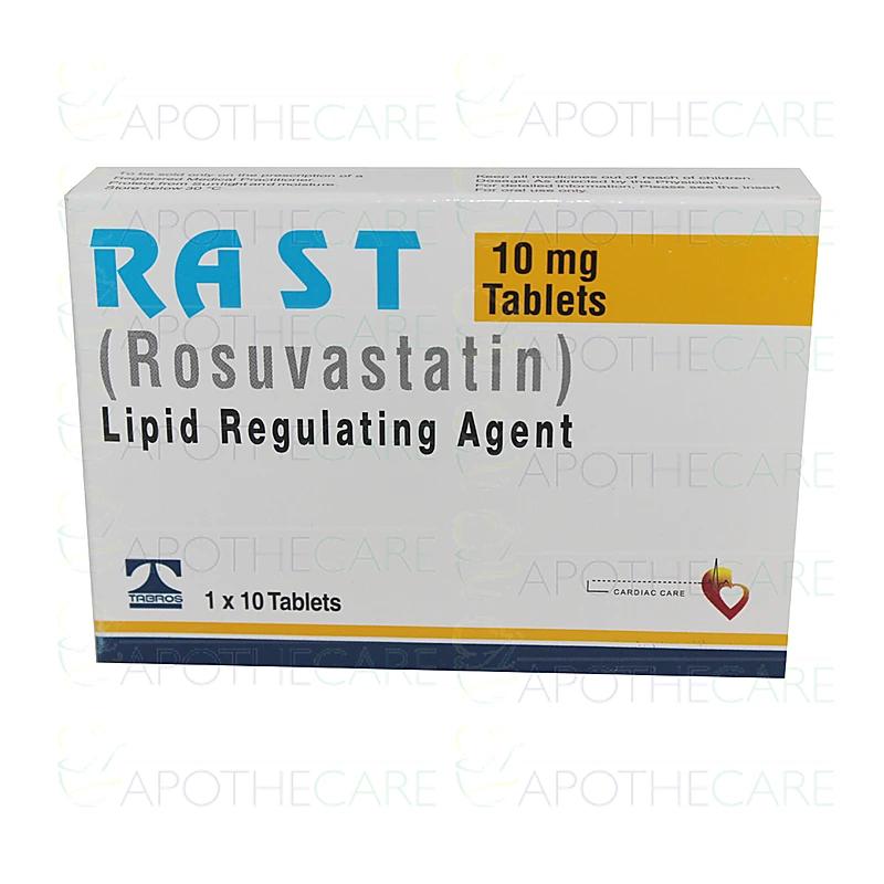 Rast (10Mg) 10 Tablets