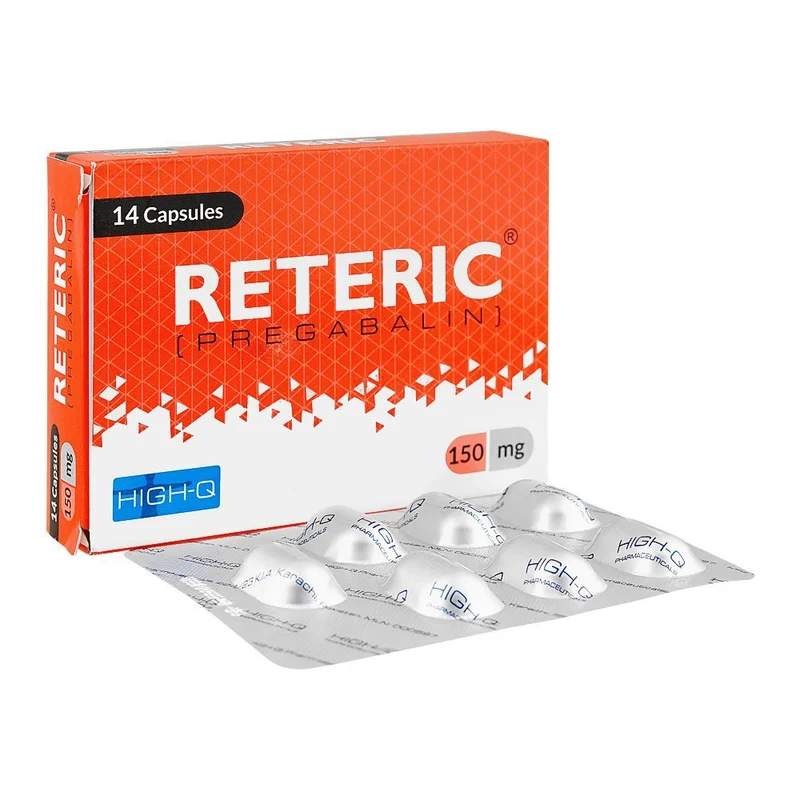 Reteric (150Mg) 14 Capsules — authentic medicine packaging