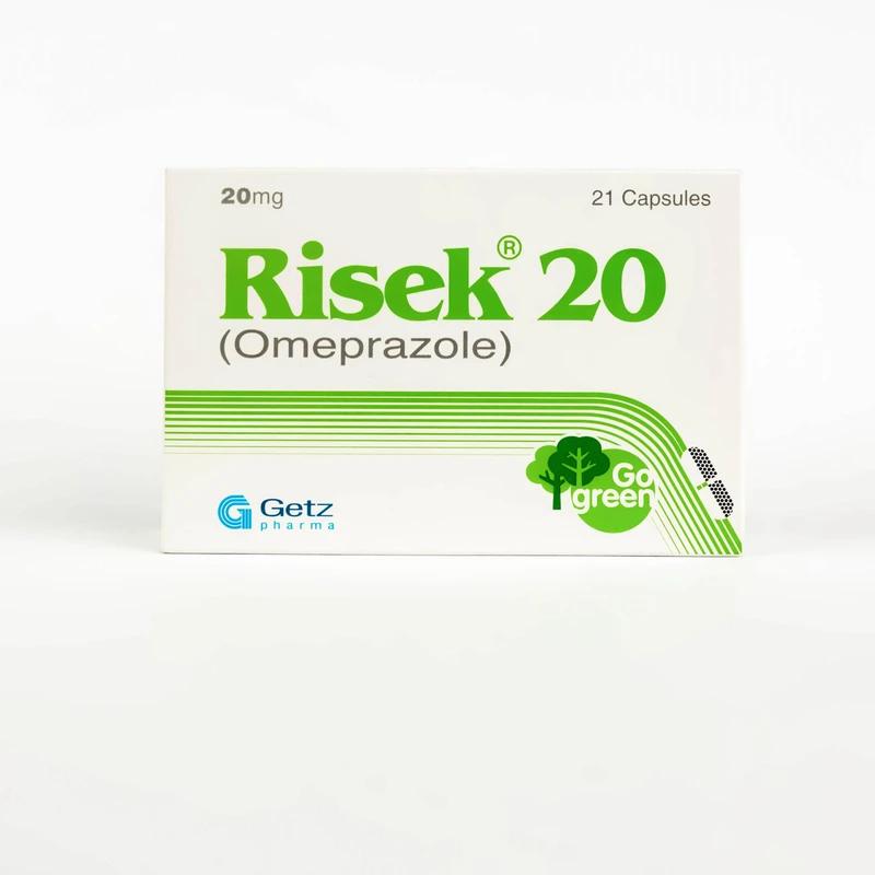 Risek (20Mg) 21 Capsules