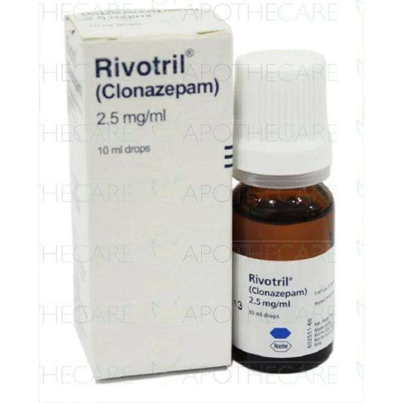 Rivotril (2.5Mg/Ml) 10Ml Oral Drops