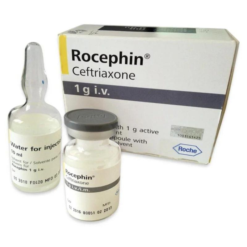 Rocephin (1G) 1 Vial Iv Injection