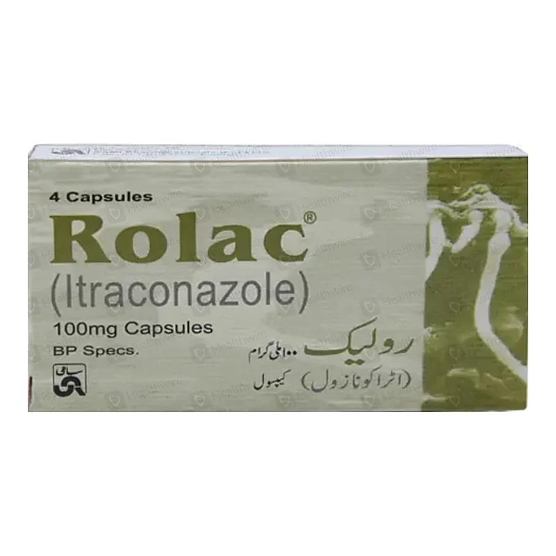 Rolac (100Mg) 4 Capsules