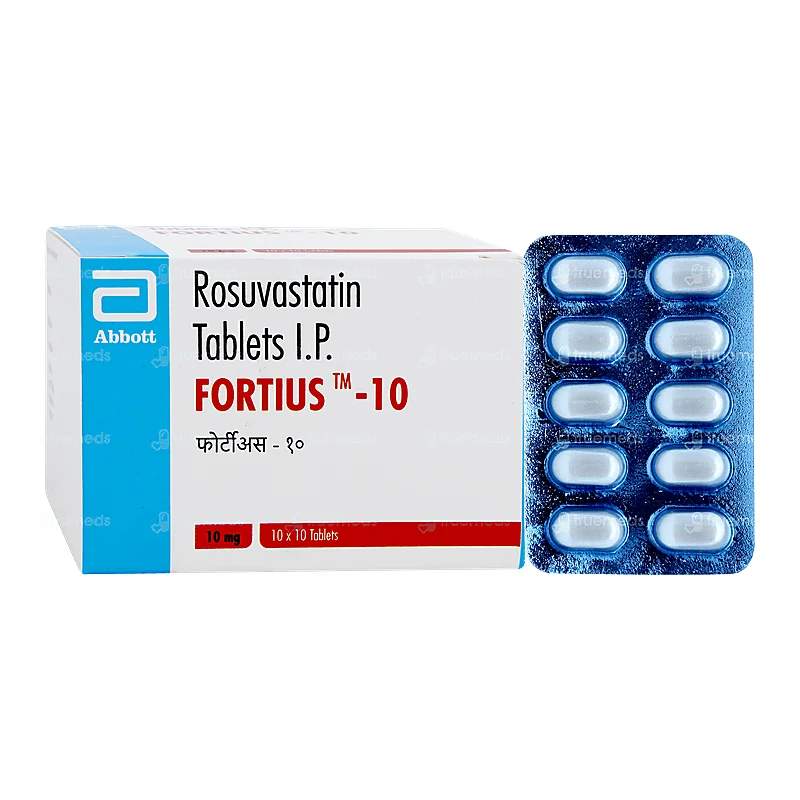 Rosuvax (10Mg) 10 Tablets — authentic medicine packaging