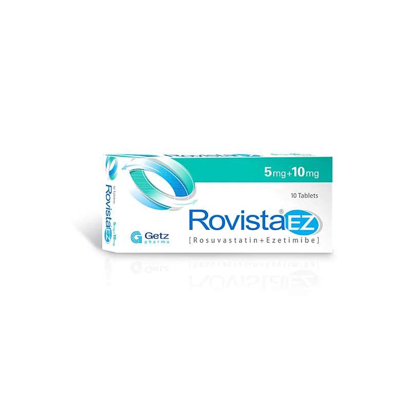 Rovista Ez (5Mg/10Mg) 10 Tablets — authentic medicine packaging