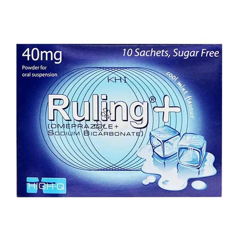 Ruling Plus (40/1680Mg) 10 Sachets — authentic medicine packaging