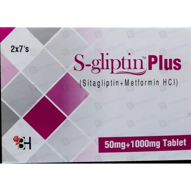 S-Gliptin Plus (50/500Mg) 14 Tablets