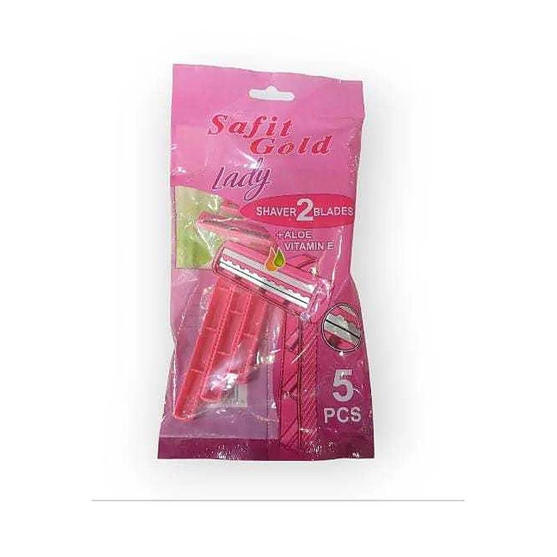 Safit Gold Lady Razors 6 Pcs
