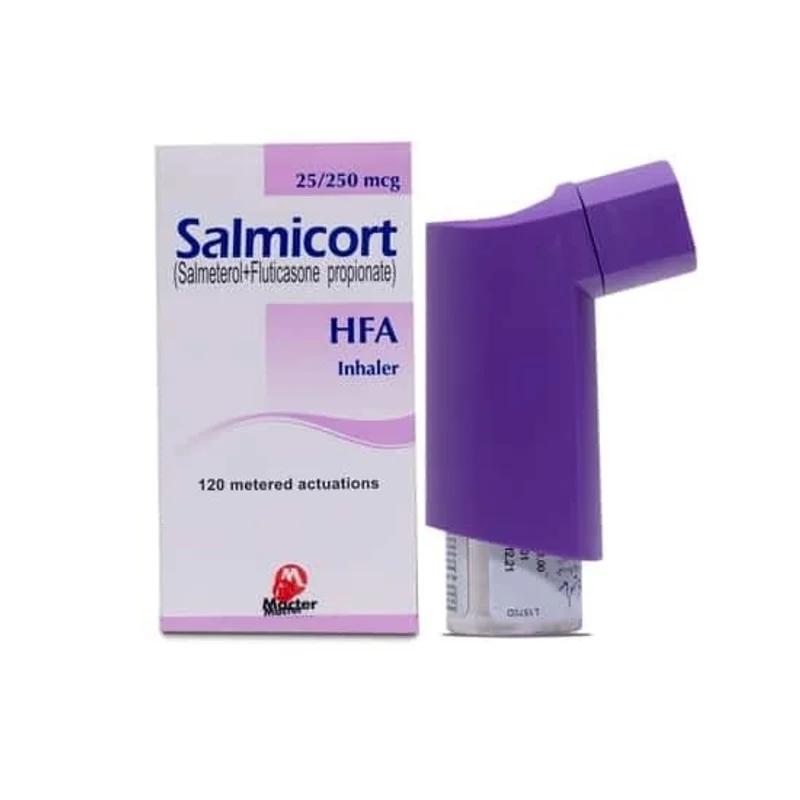 Salmicort (25/250Mcg) 120 Actuations, Inhaler