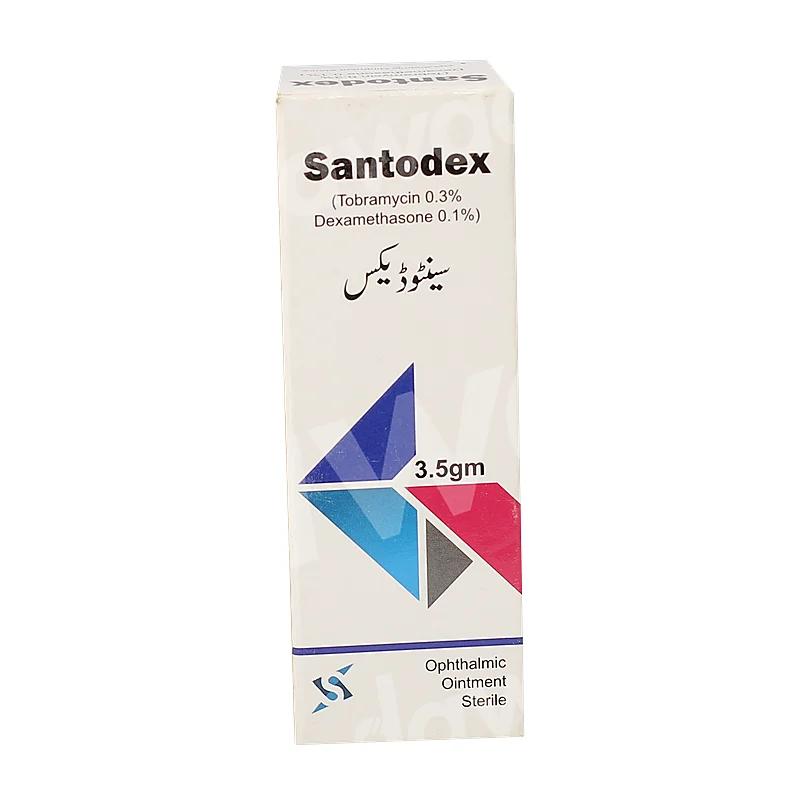 Santodex (0.3/0.1%) 3.5G Eye Ointment