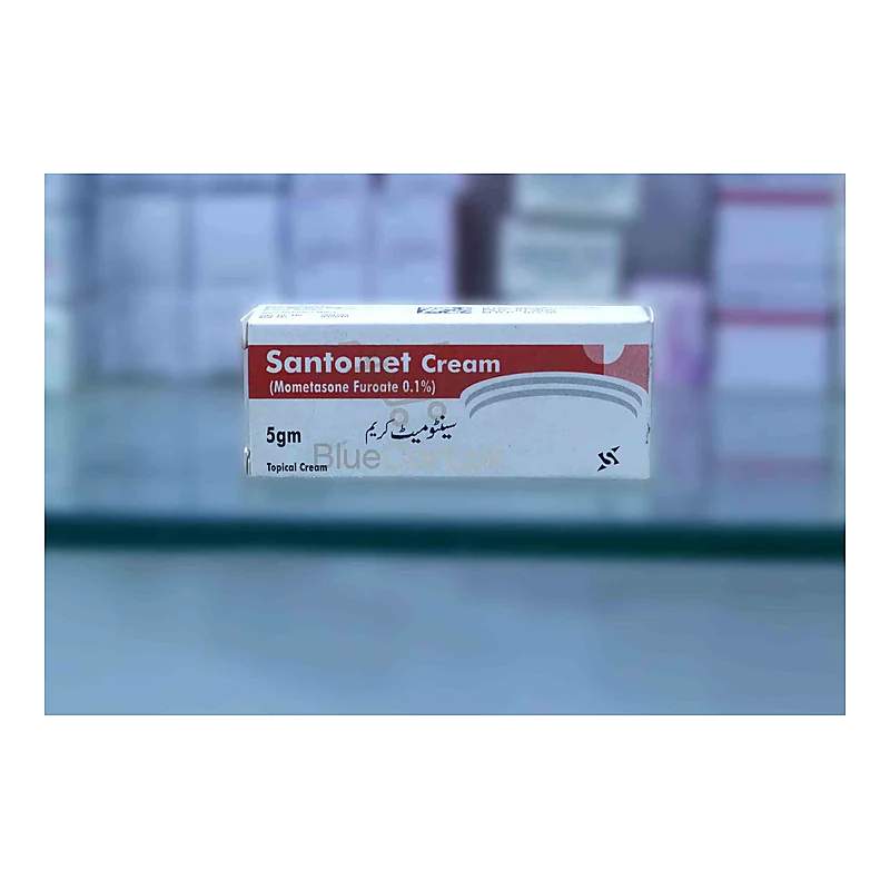Santomet (0.1%) 5G Cream — authentic medicine packaging