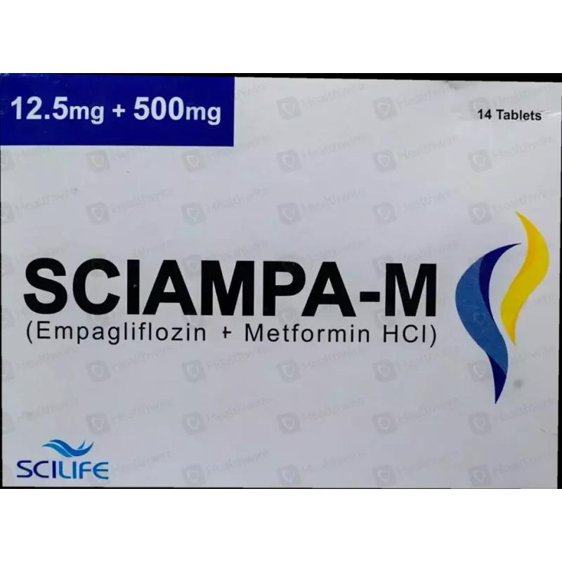 Sciampa-M (12.5/500Mg) 14 Tablets