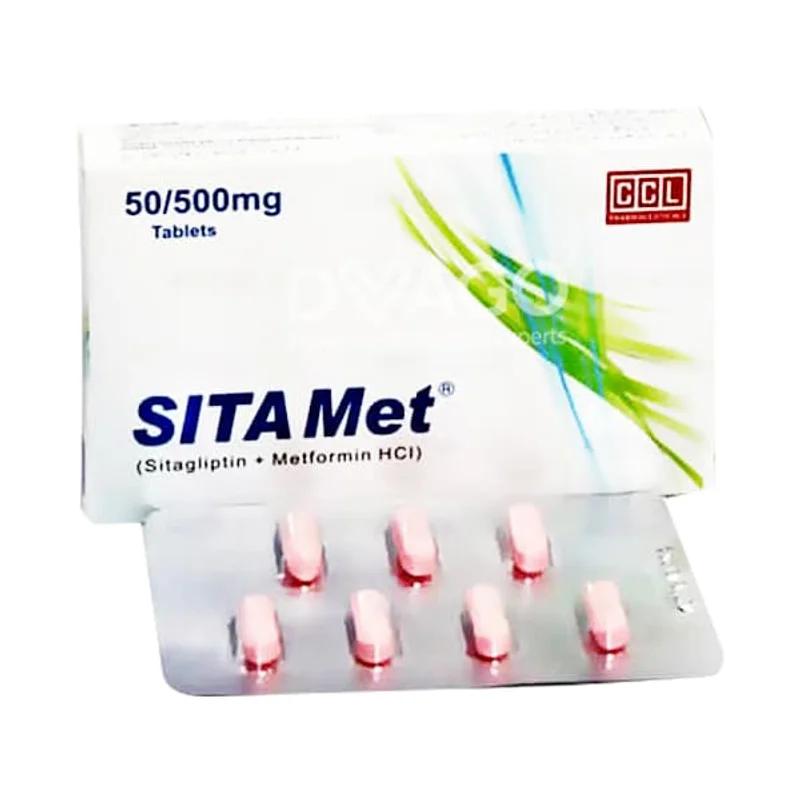 Sita-Met (50/500Mg) 14 Tablets