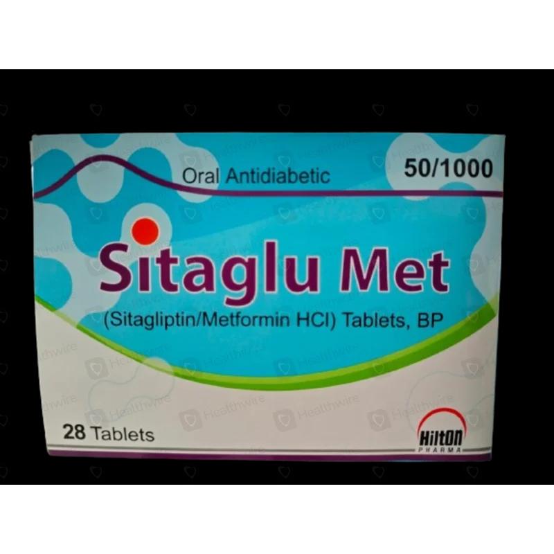 Sitaglu Met (50/1000Mg) 28 Tablets