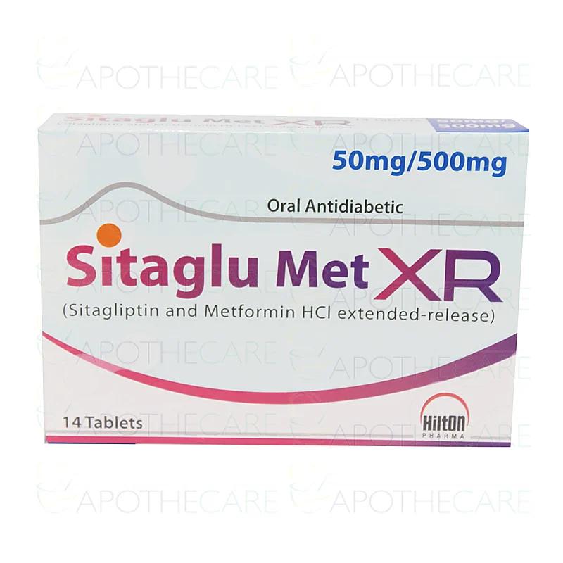 Sitaglu Met Xr 50Mg500Mg 28 Tablets