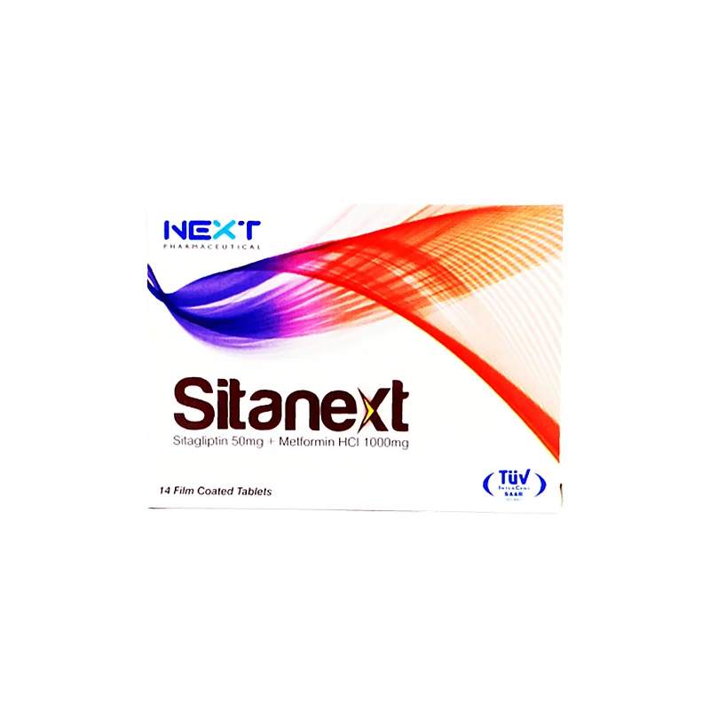 Sitanext (50Mg/1000Mg) 14 Tablet — authentic medicine packaging