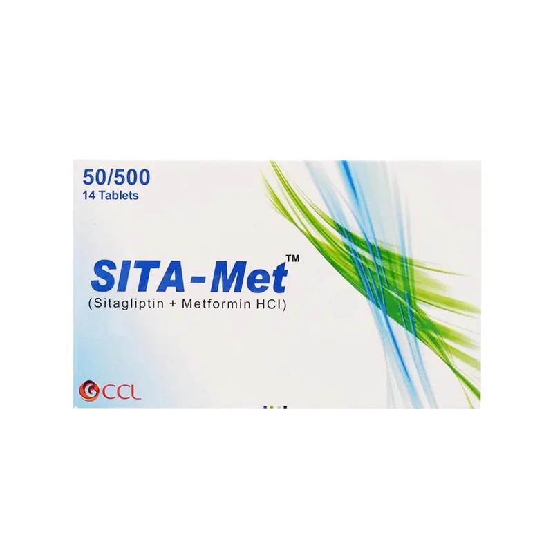 Sitapin-Met (50/500Mg) 14 Tablets