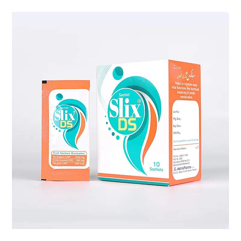 Slix Ds 10 Sachets — authentic medicine packaging
