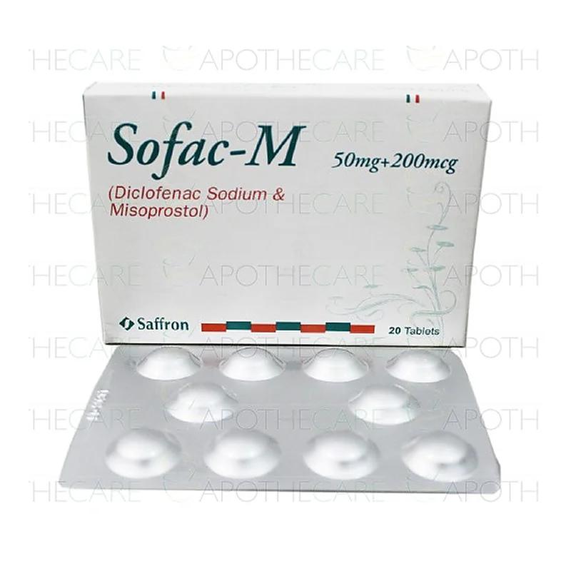 Sofac-M (50Mg/200Mcg) 20 Tablets
