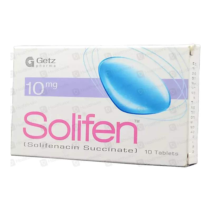 Solifen (10Mg) 10 Tablets — authentic medicine packaging