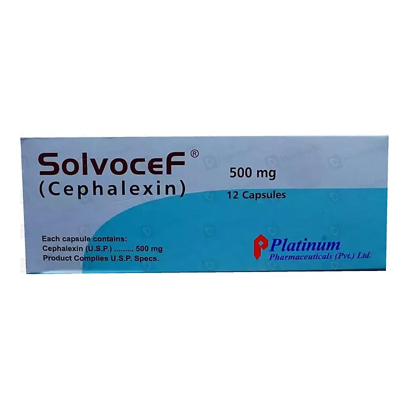 Solvocef (500Mg) 20S Capsule