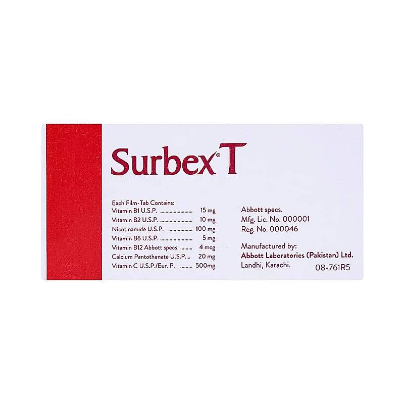 Surbex-T 30 Tablet — authentic medicine packaging