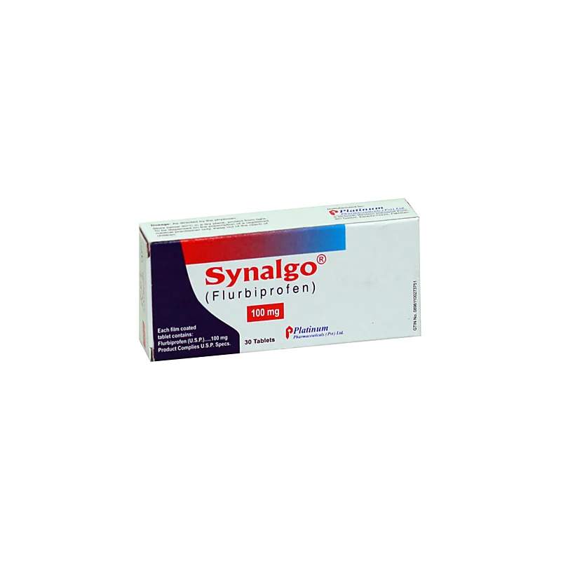 Synalgo (100Mg) 20 Tablets — authentic medicine packaging