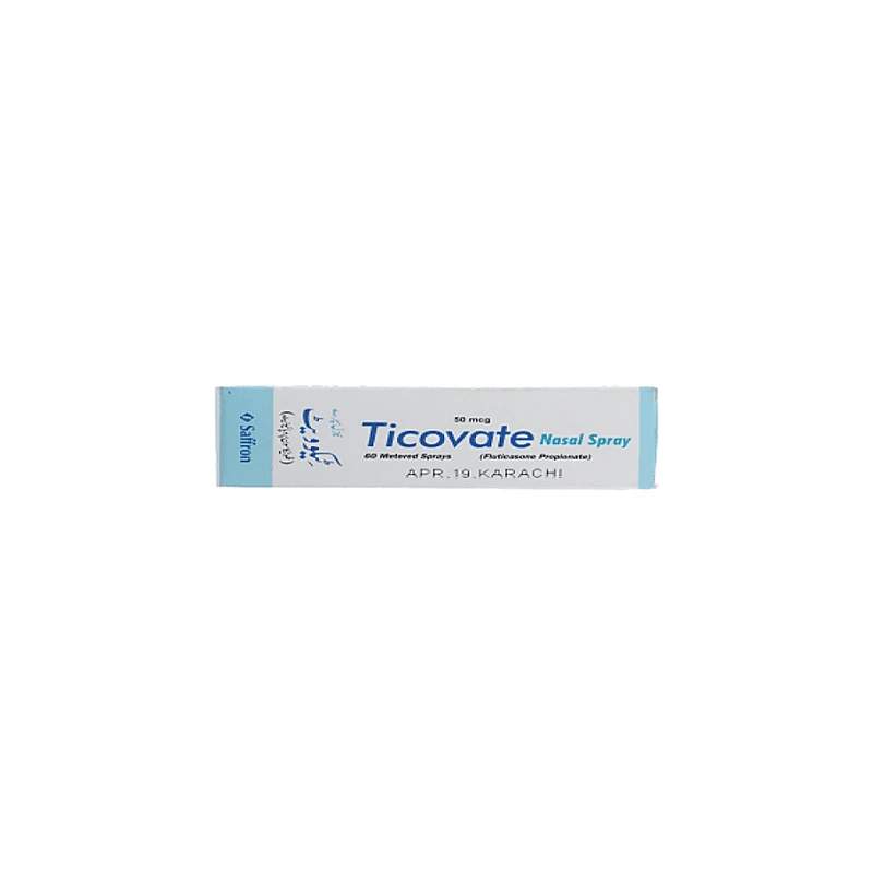 Ticovate (50Mcg) Nasal Spray — authentic medicine packaging