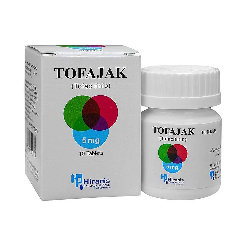 Tofajak (5Mg) 10 Tablets — authentic medicine packaging