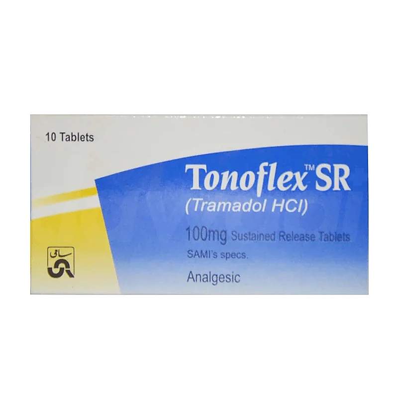 Tonoflex Sr (100Mg) 10 Tablets — authentic medicine packaging