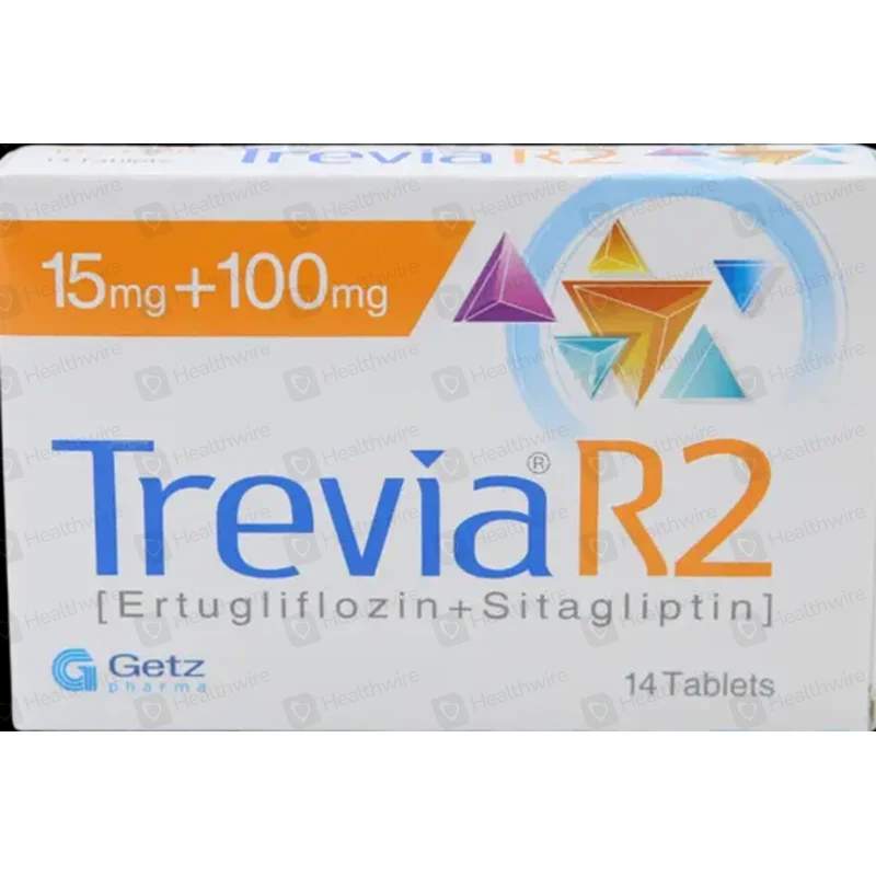 Trevia R2 (15/100Mg) 14 Tablets — authentic medicine packaging