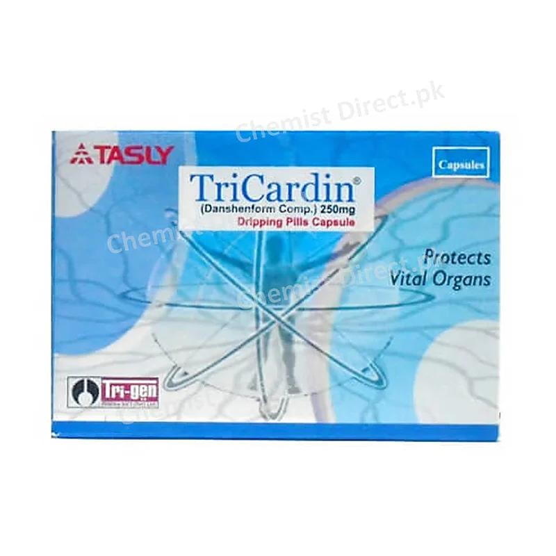 Tricardin (250Mg) 30 Capsules