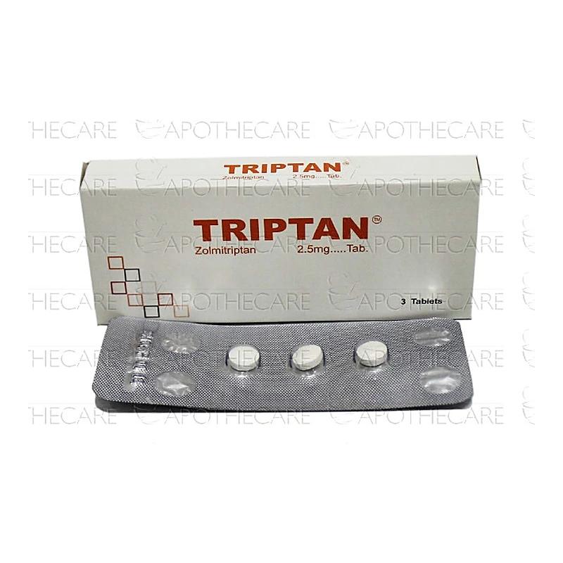 Triptan (2.5Mg) 3 Tablets