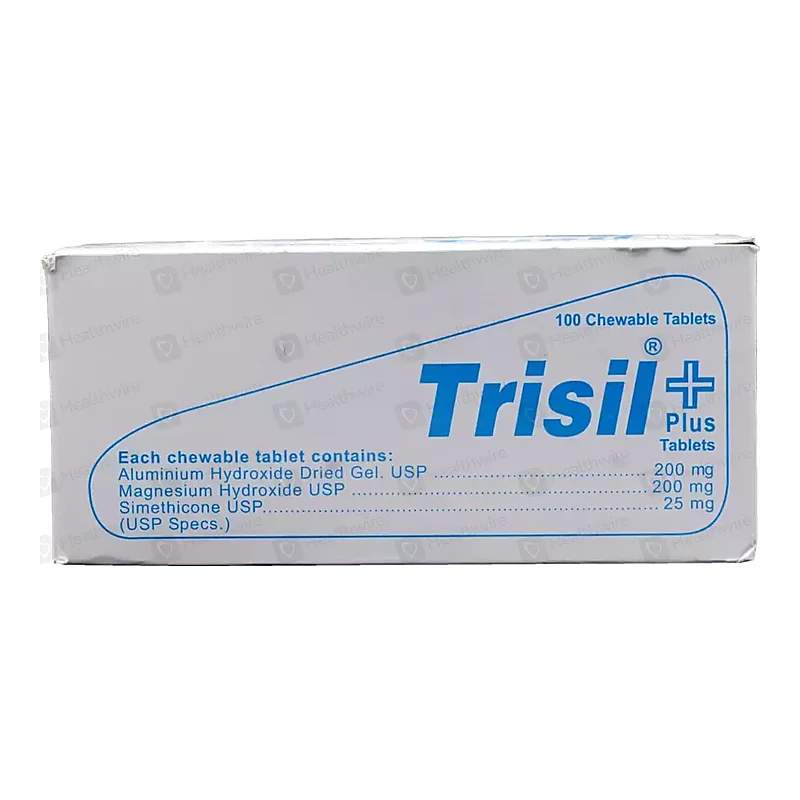 TRISIL PLUS TAB 200'S — authentic medicine packaging