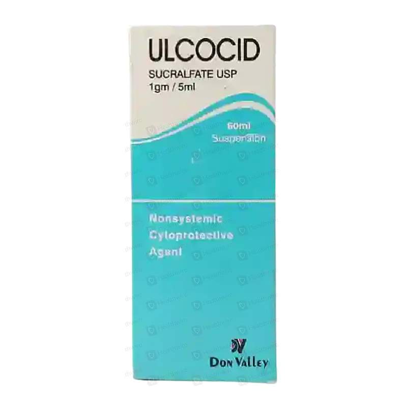 Ulcocid (1G/5Ml) 60Ml Suspension — authentic medicine packaging