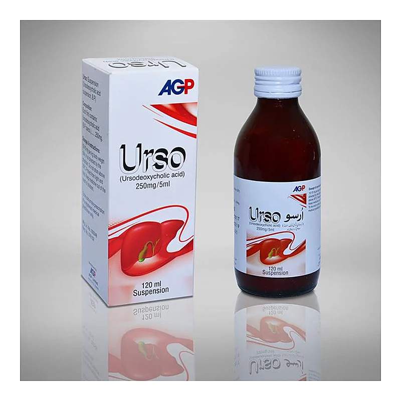 Urso (250Mg/5Ml) 120Ml Suspension — authentic medicine packaging