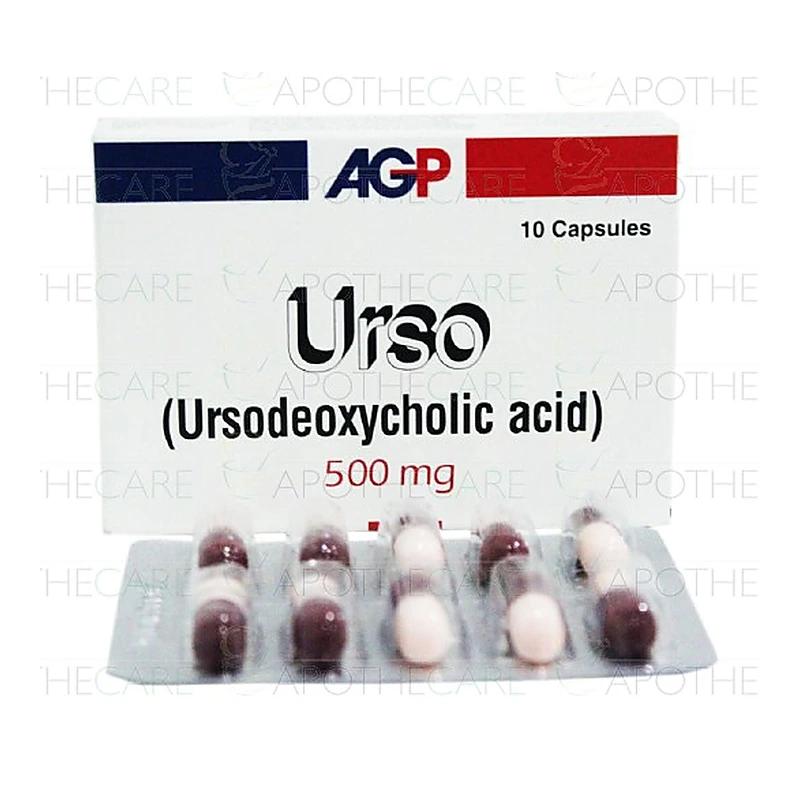Urso (500Mg) 10 Capsules