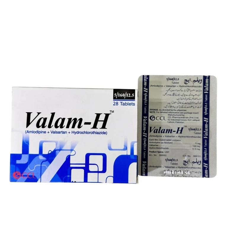 Valam-H (5/160/12.5Mg) 28 Tablets