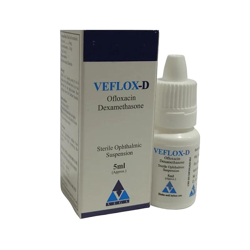 Veflox-D (0.3/0.1%) 5Ml Eye Suspension