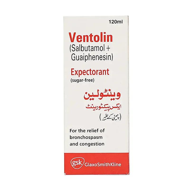 Ventolin 120Ml Sugar Free Syrup