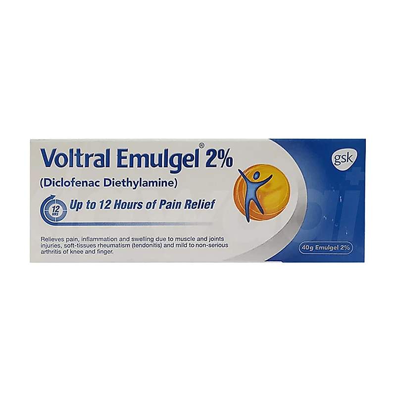 Voltral Emulgel (2%) 40G Gel — authentic medicine packaging