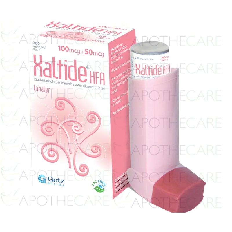 Xaltide Hfa (100/50Mcg) Inhaler