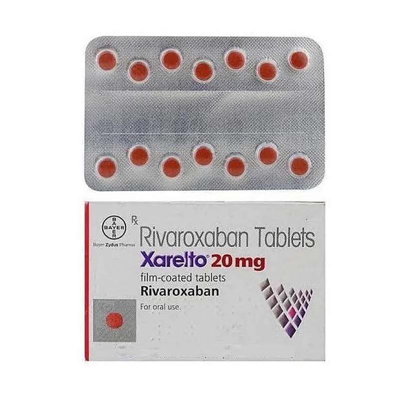 Xarelto (20Mg) 14 Tablets. — authentic medicine packaging