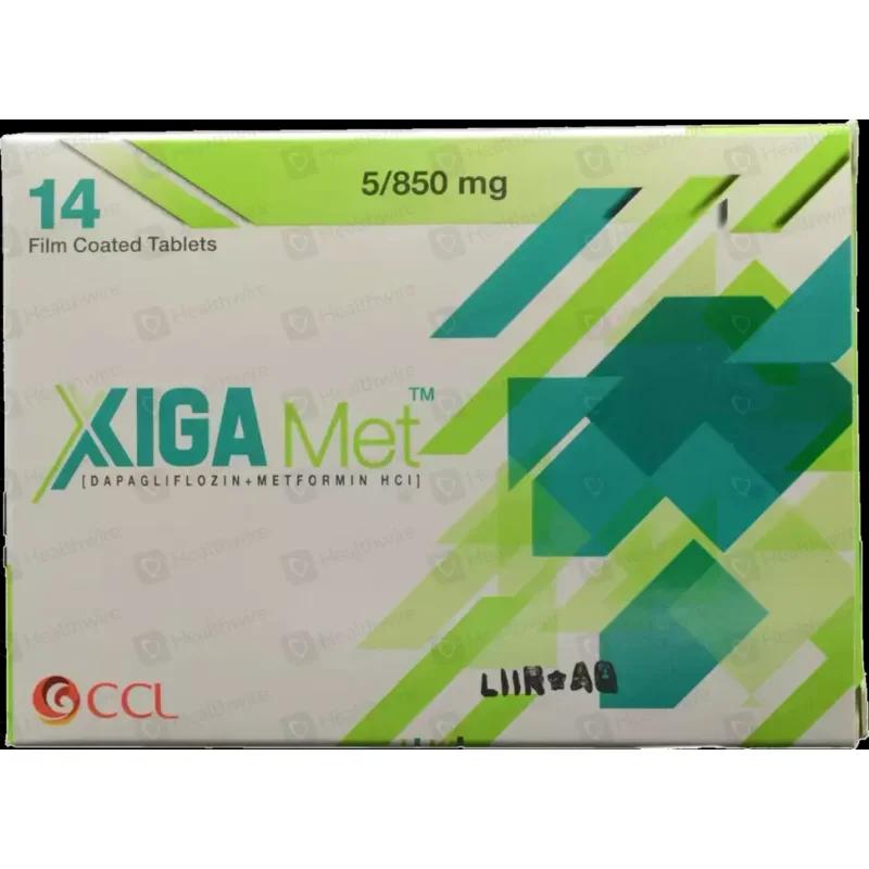 Xiga-Met (5/850Mg) 14 Tablets