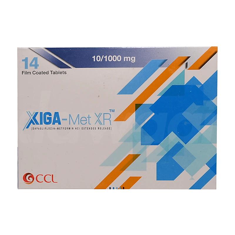 Xiga-Met Xr (10/1000Mg) 14 Tablets