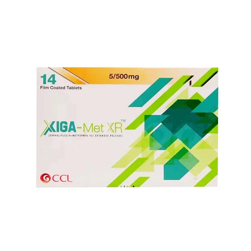 Xiga-Met Xr (10/500Mg) 14 Tablets