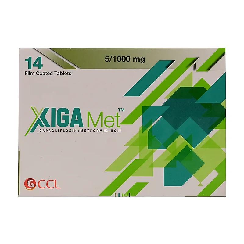 Xiga-Met Xr (5/1000Mg) 14 Tablets