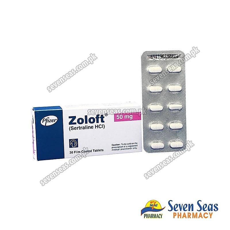 Zoloft (50Mg) 30 Tablets